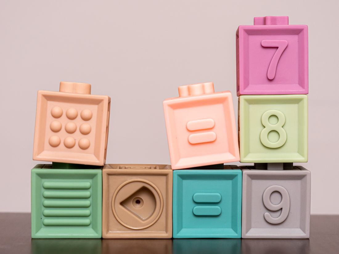 Wooden toy blocks