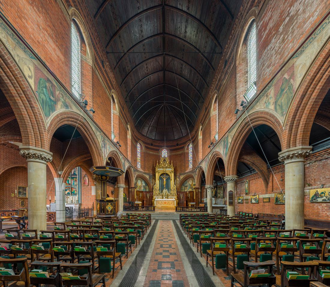A church building on Bourne Street in London