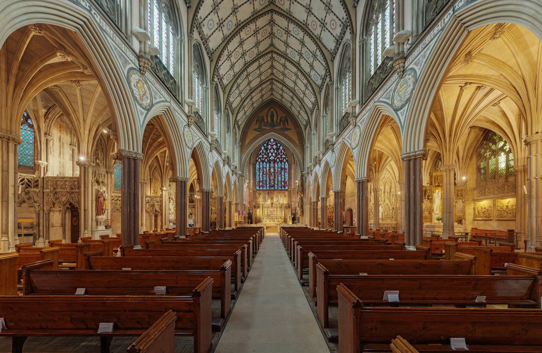 A church on Farm Street in London