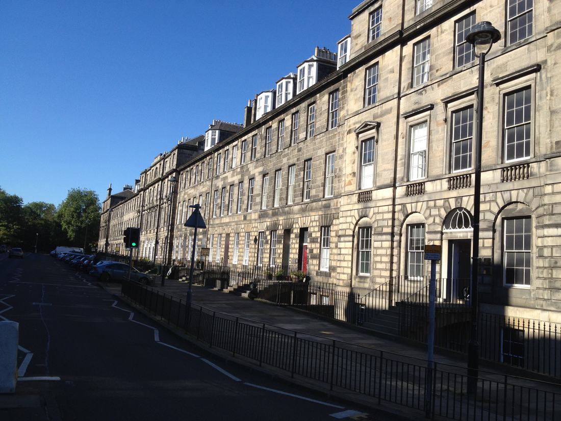 A street in Edinburgh